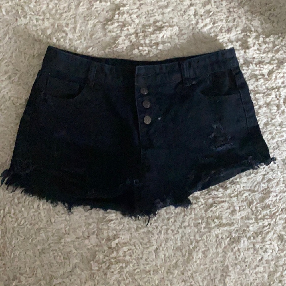 Black shorts